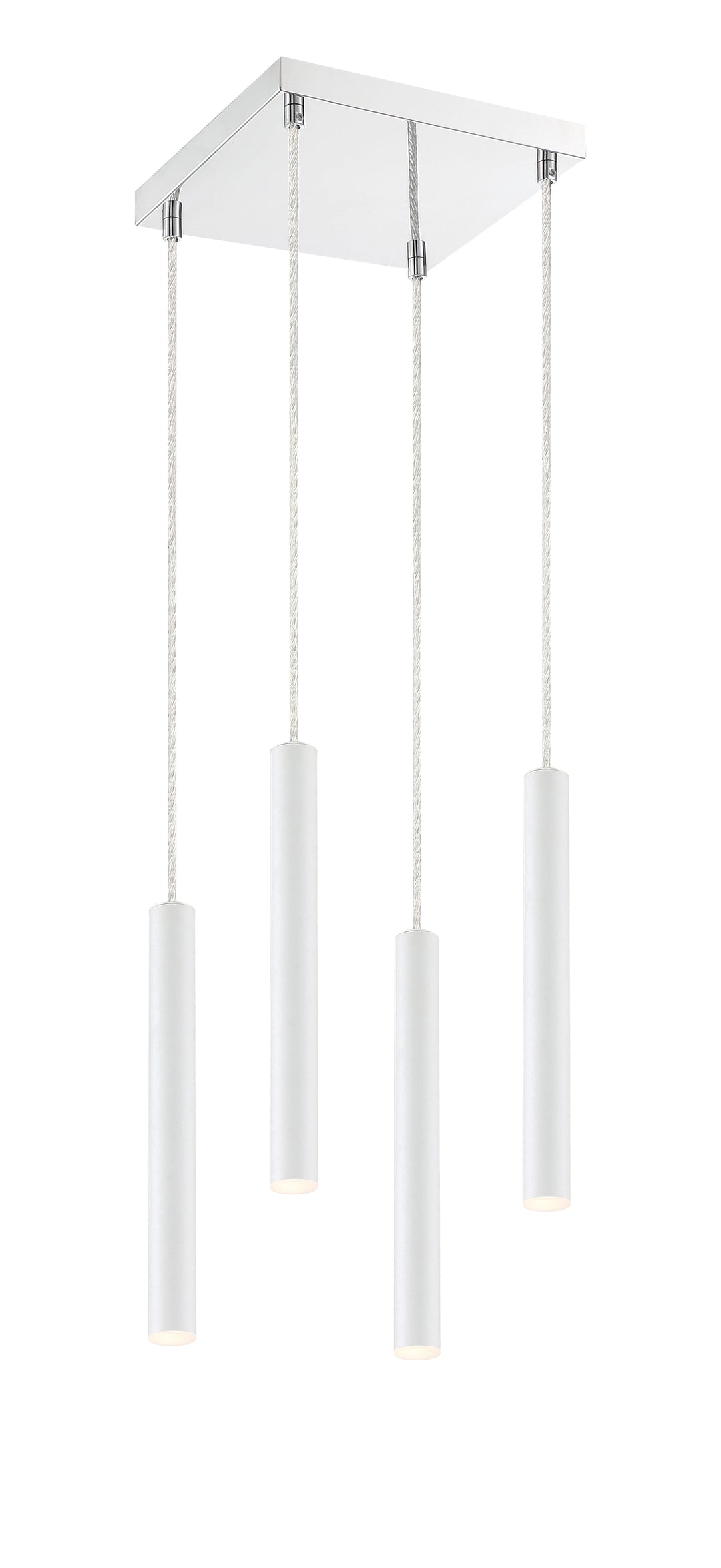 Forest - LED 4 Light Chandelier (917MP12-WH-LED-4SCH)
