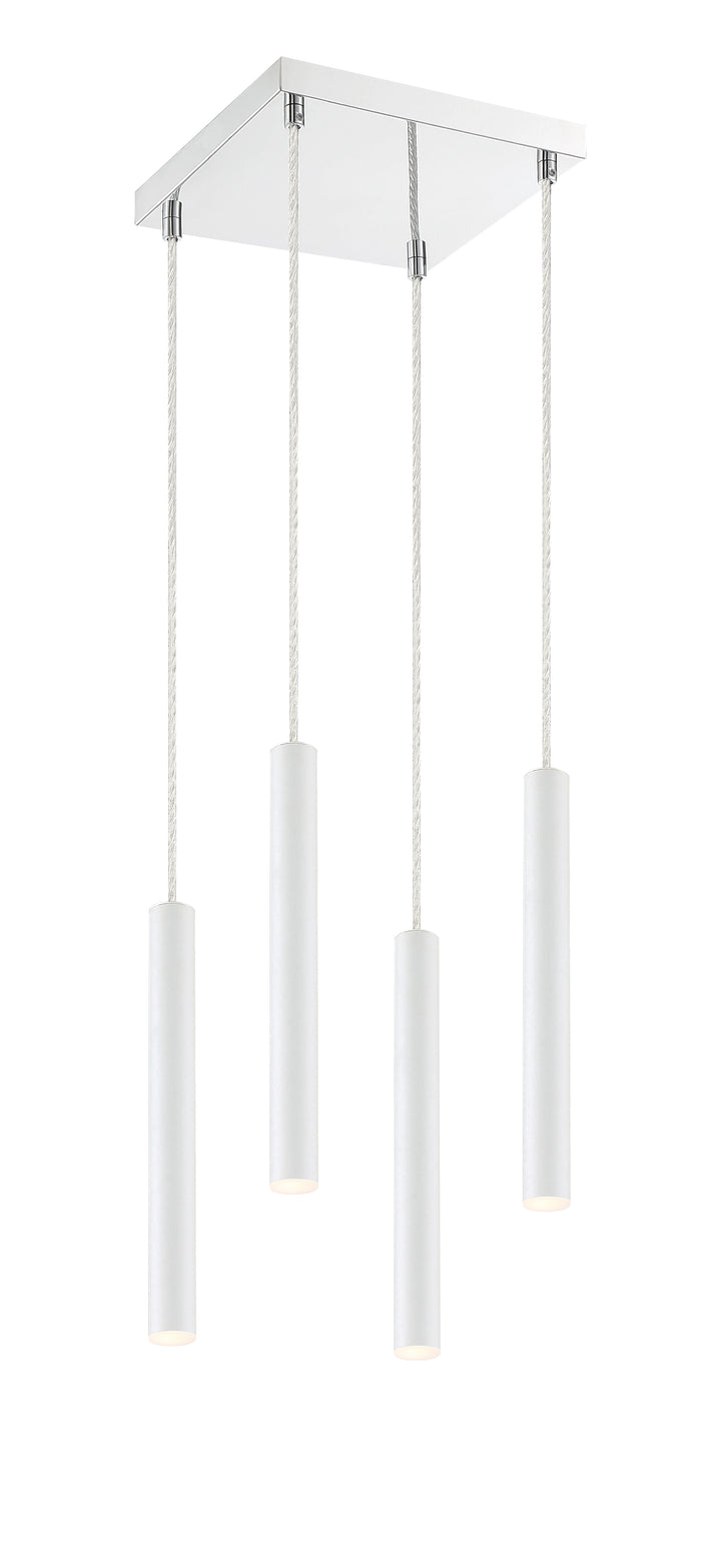 Forest - LED 4 Light Chandelier (917MP12-WH-LED-4SCH)