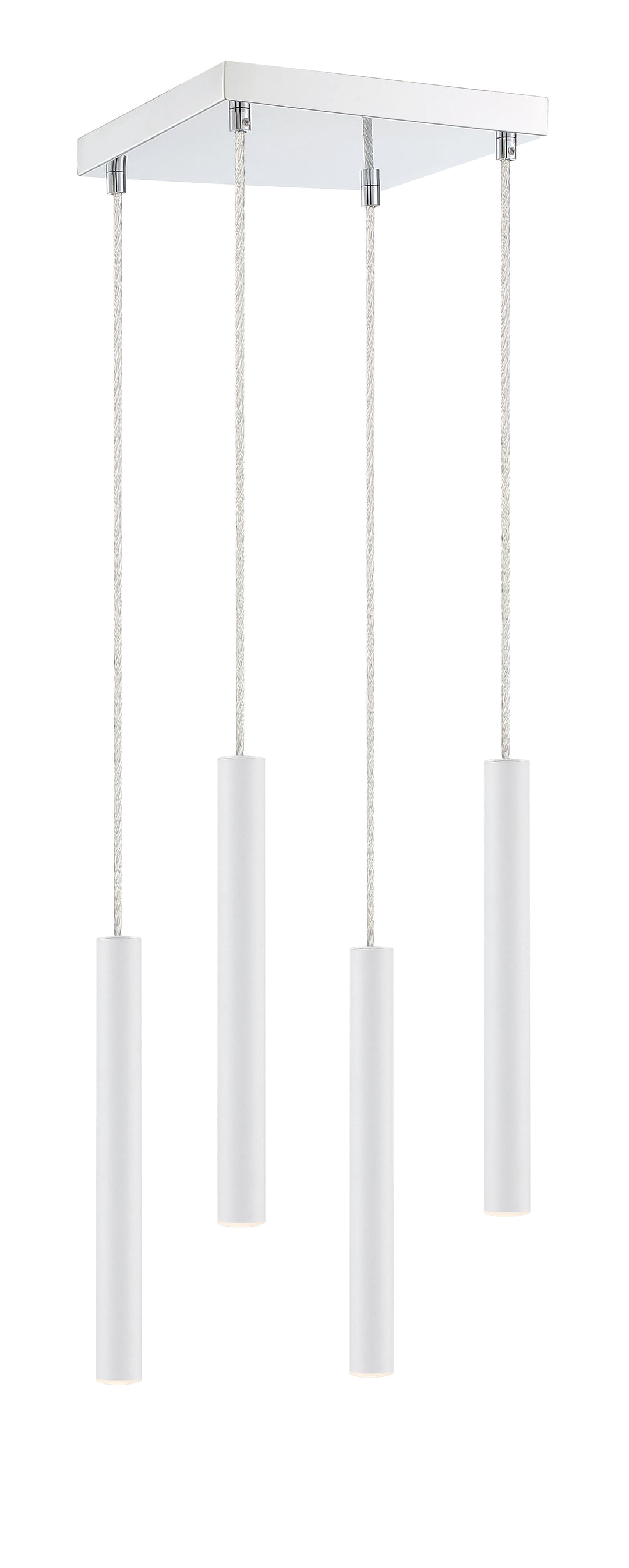 Forest - LED 4 Light Chandelier (917MP12-WH-LED-4SCH)
