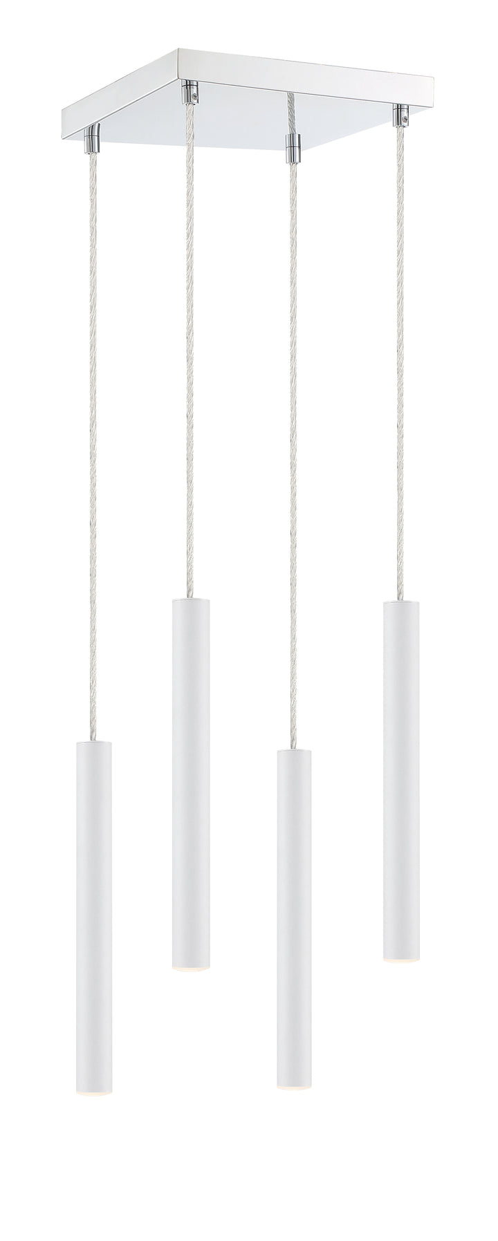 Forest - LED 4 Light Chandelier (917MP12-WH-LED-4SCH)