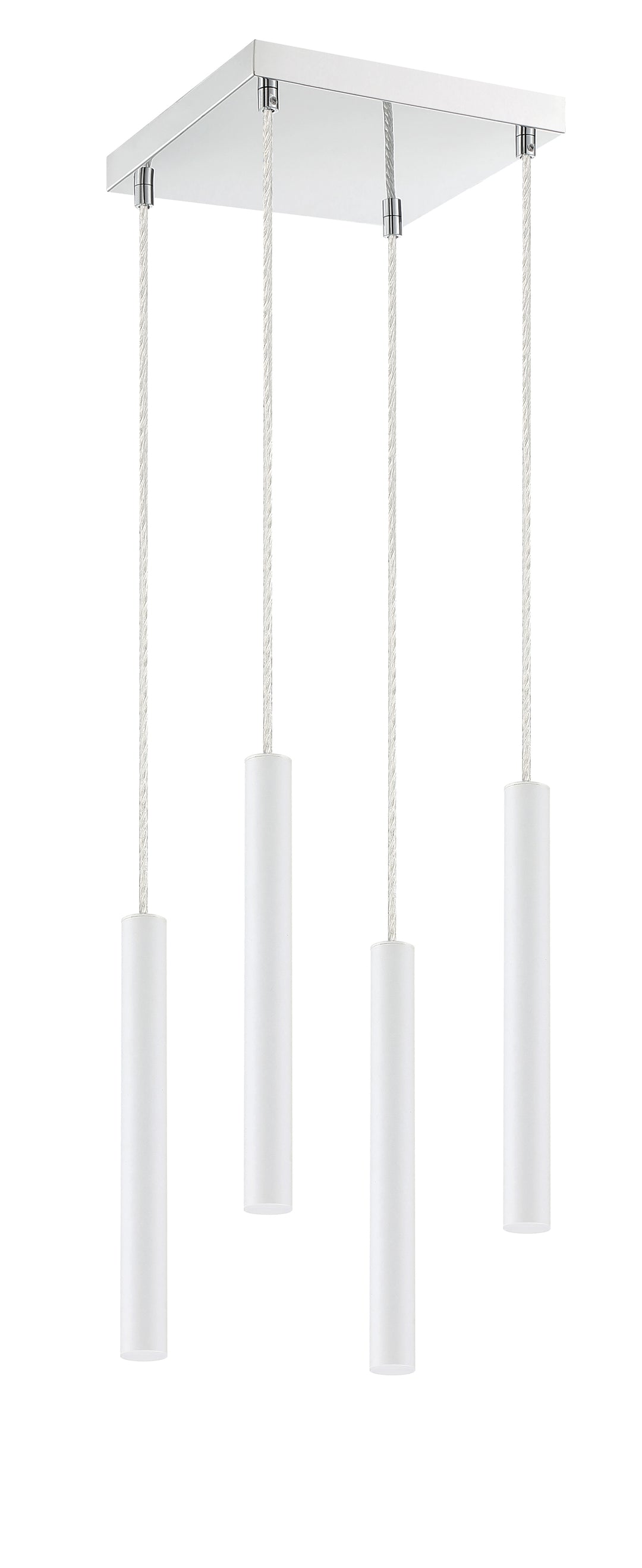 Forest - LED 4 Light Chandelier (917MP12-WH-LED-4SCH)