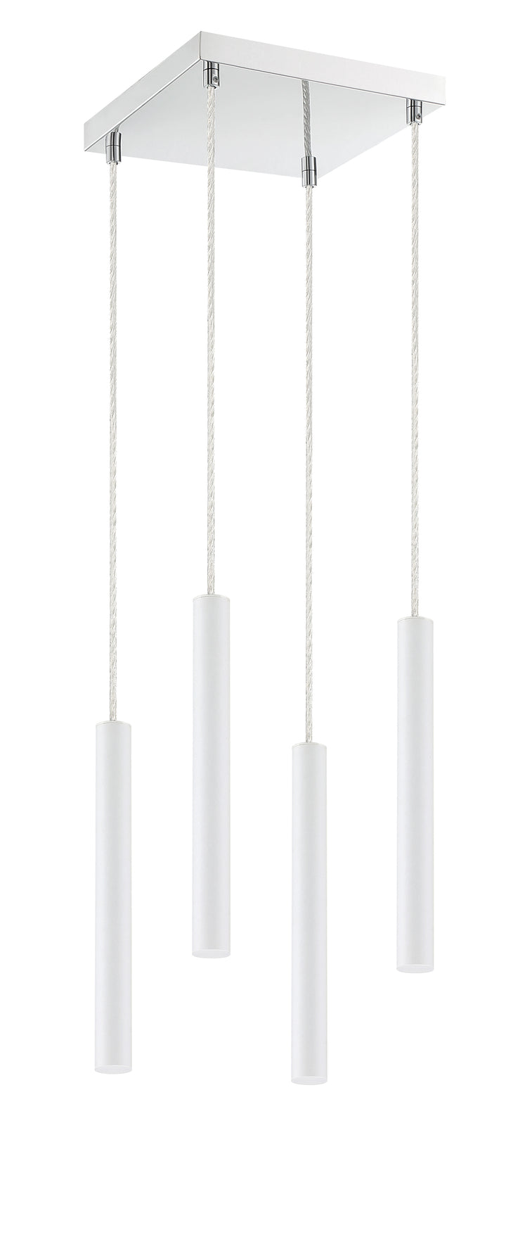 Forest - LED 4 Light Chandelier (917MP12-WH-LED-4SCH)