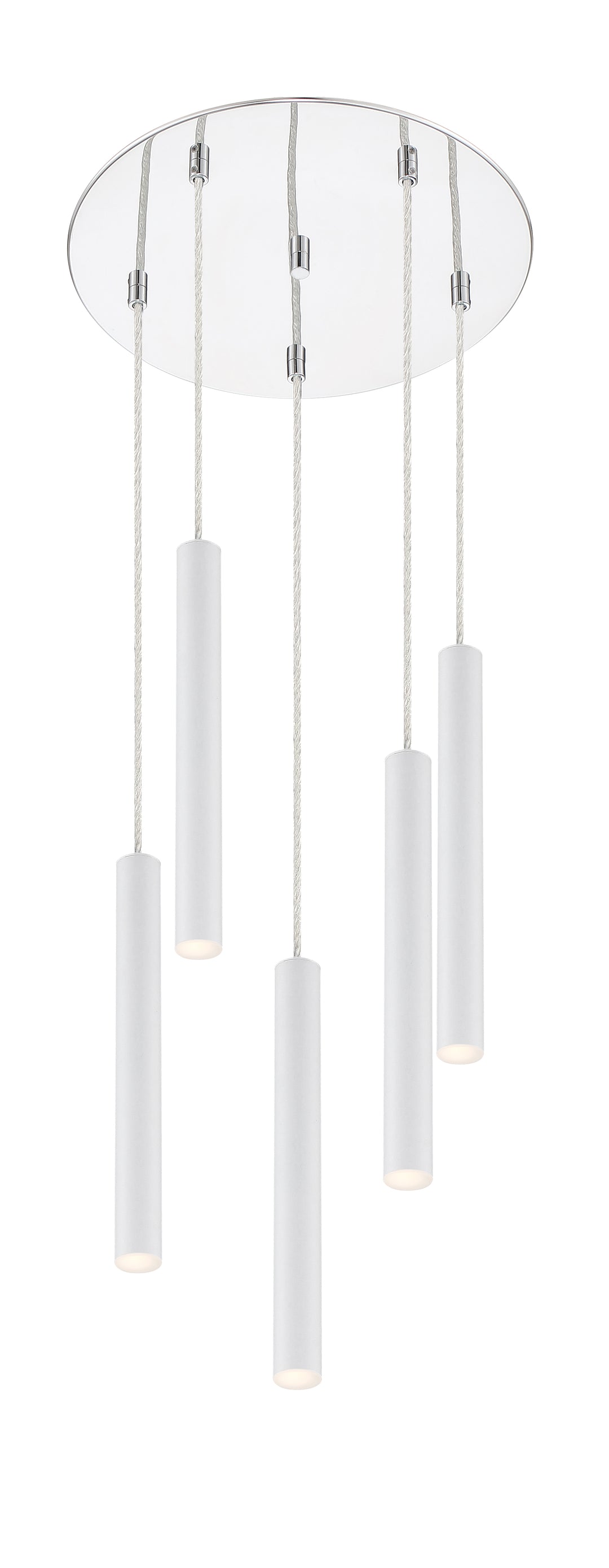 Forest - LED 5 Light Chandelier (917MP12-WH-LED-5RCH)