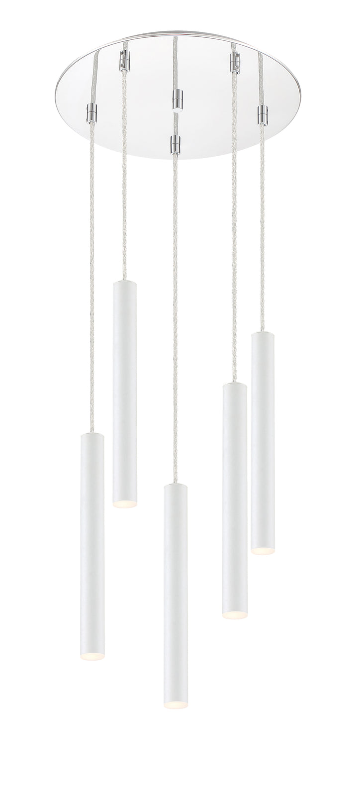 Forest - LED 5 Light Chandelier (917MP12-WH-LED-5RCH)