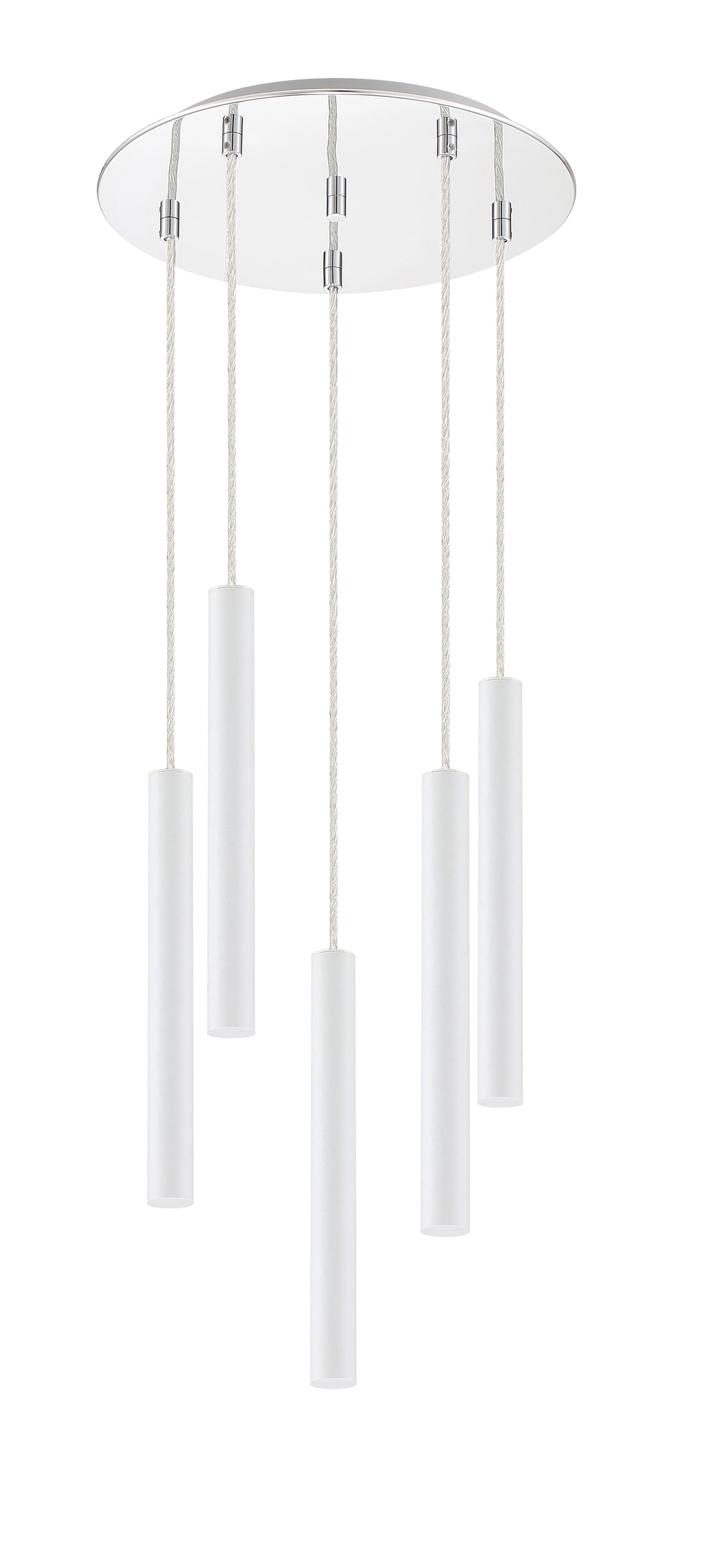 Forest - LED 5 Light Chandelier (917MP12-WH-LED-5RCH)