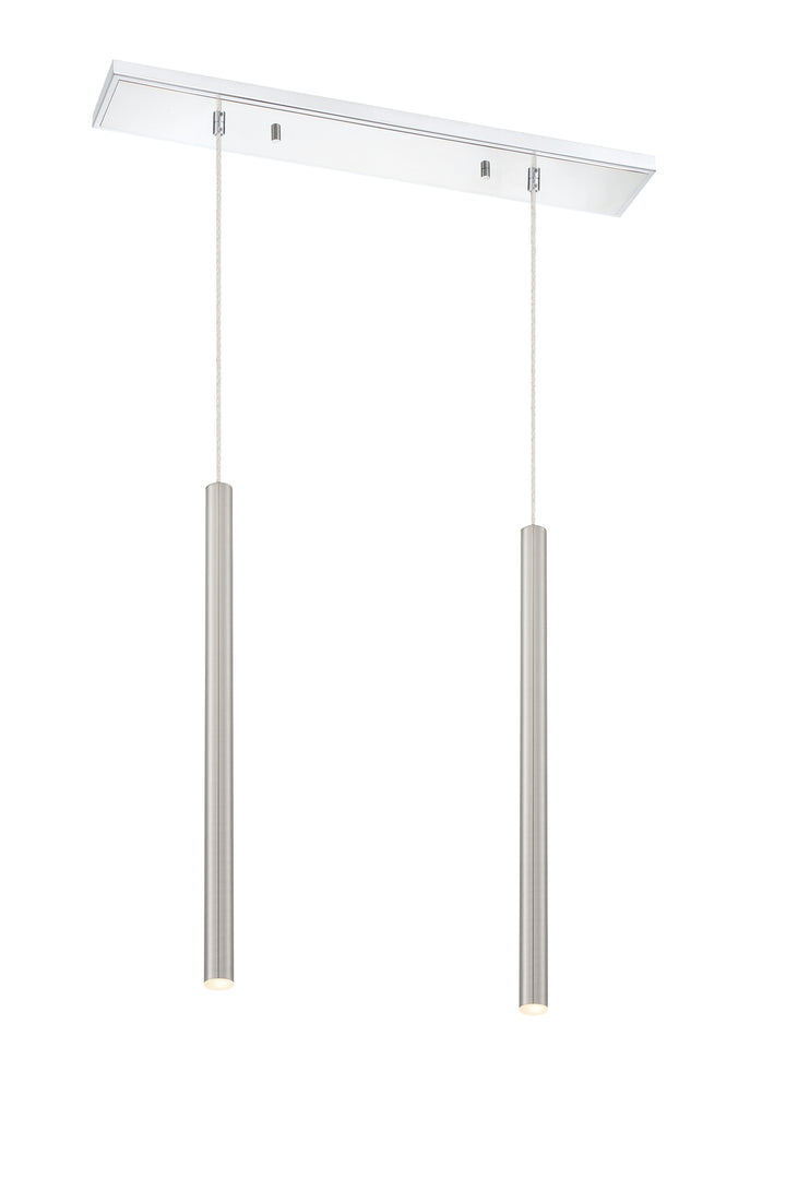Forest - LED 2 Light Linear Chandelier (917MP24-BN-LED-2LCH)