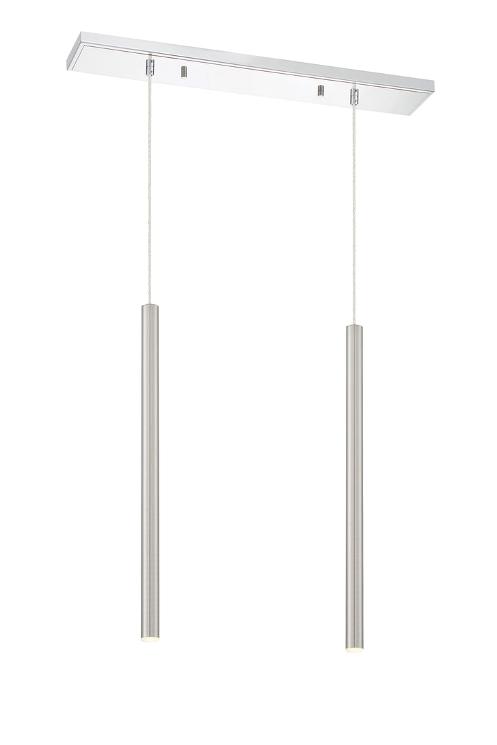 Forest - LED 2 Light Linear Chandelier (917MP24-BN-LED-2LCH)
