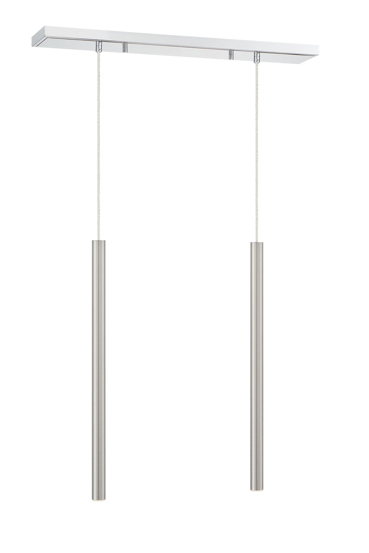 Forest - LED 2 Light Linear Chandelier (917MP24-BN-LED-2LCH)