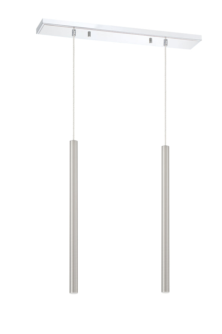 Forest - LED 2 Light Linear Chandelier (917MP24-BN-LED-2LCH)