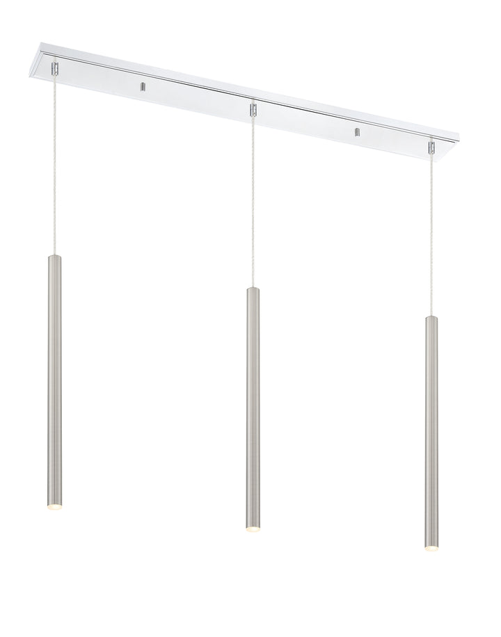 Forest - LED 3 Light Linear Chandelier (917MP24-BN-LED-3LCH)
