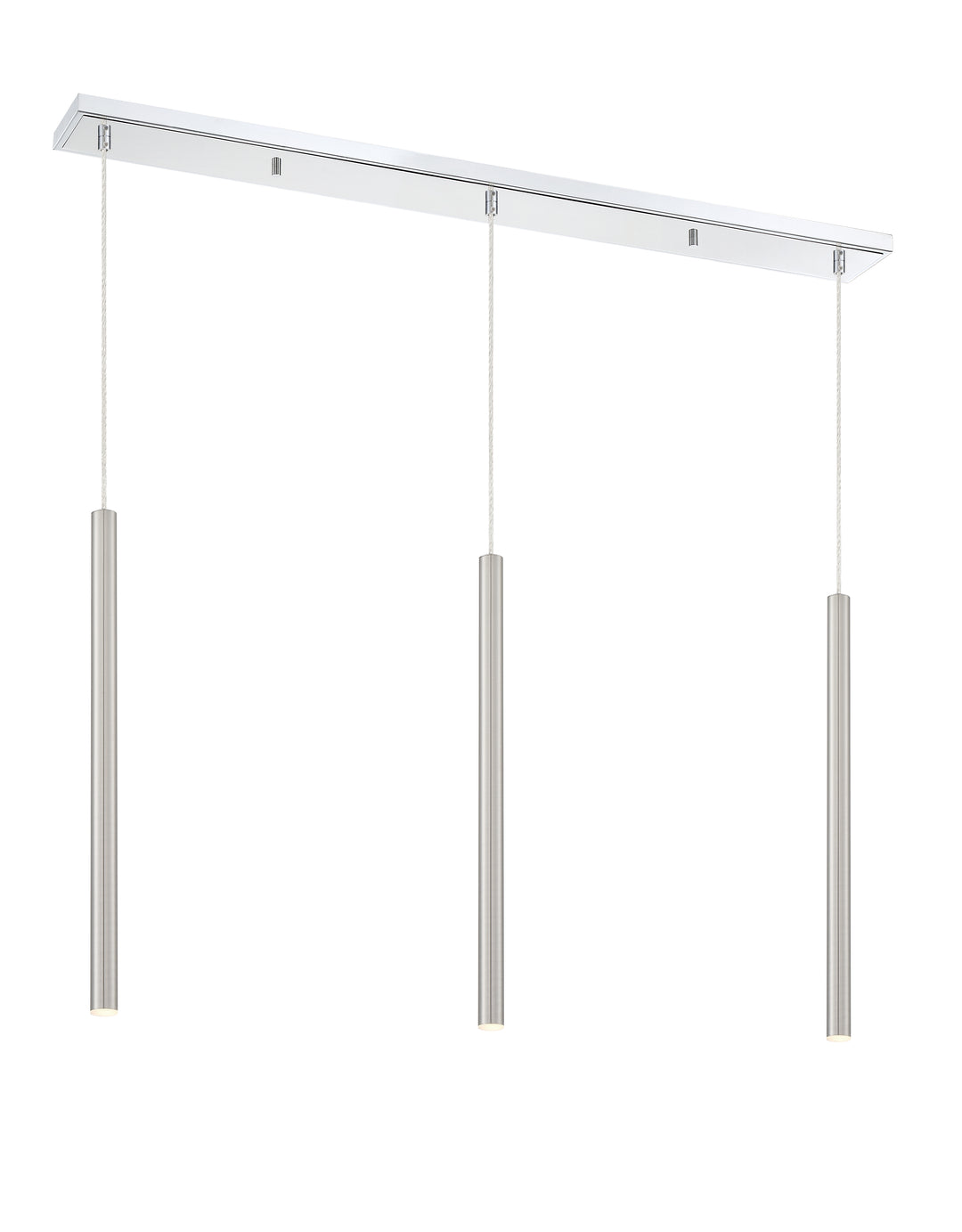 Forest - LED 3 Light Linear Chandelier (917MP24-BN-LED-3LCH)