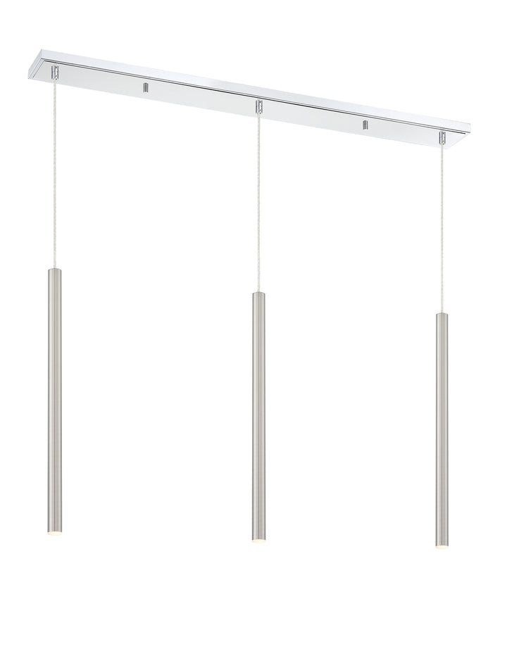 Forest - LED 3 Light Linear Chandelier (917MP24-BN-LED-3LCH)