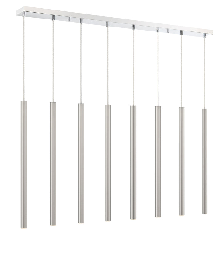 Forest - LED 8 Light Linear Chandelier (917MP24-BN-LED-8LCH)