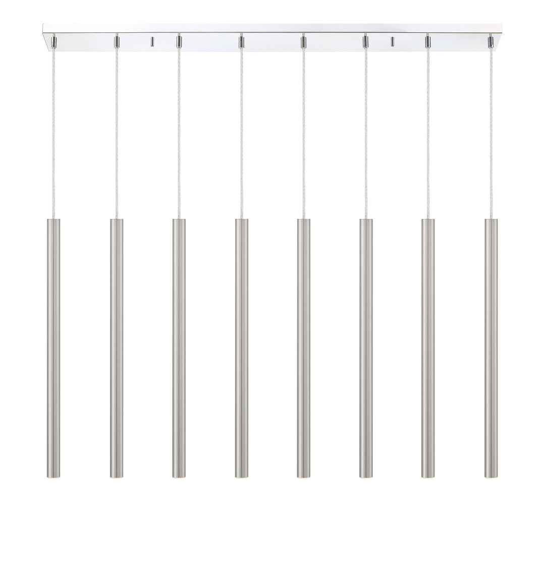 Forest - LED 8 Light Linear Chandelier (917MP24-BN-LED-8LCH)