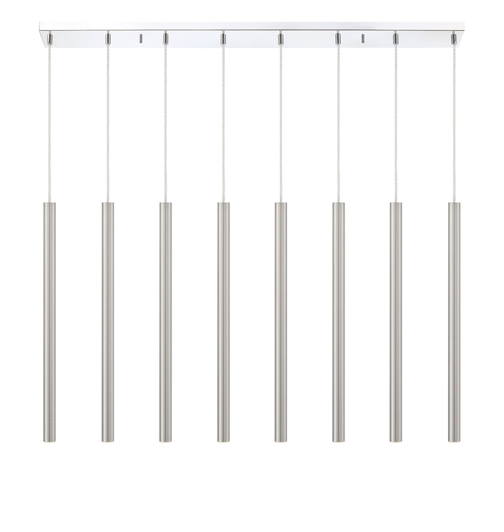 Forest - LED 8 Light Linear Chandelier (917MP24-BN-LED-8LCH)