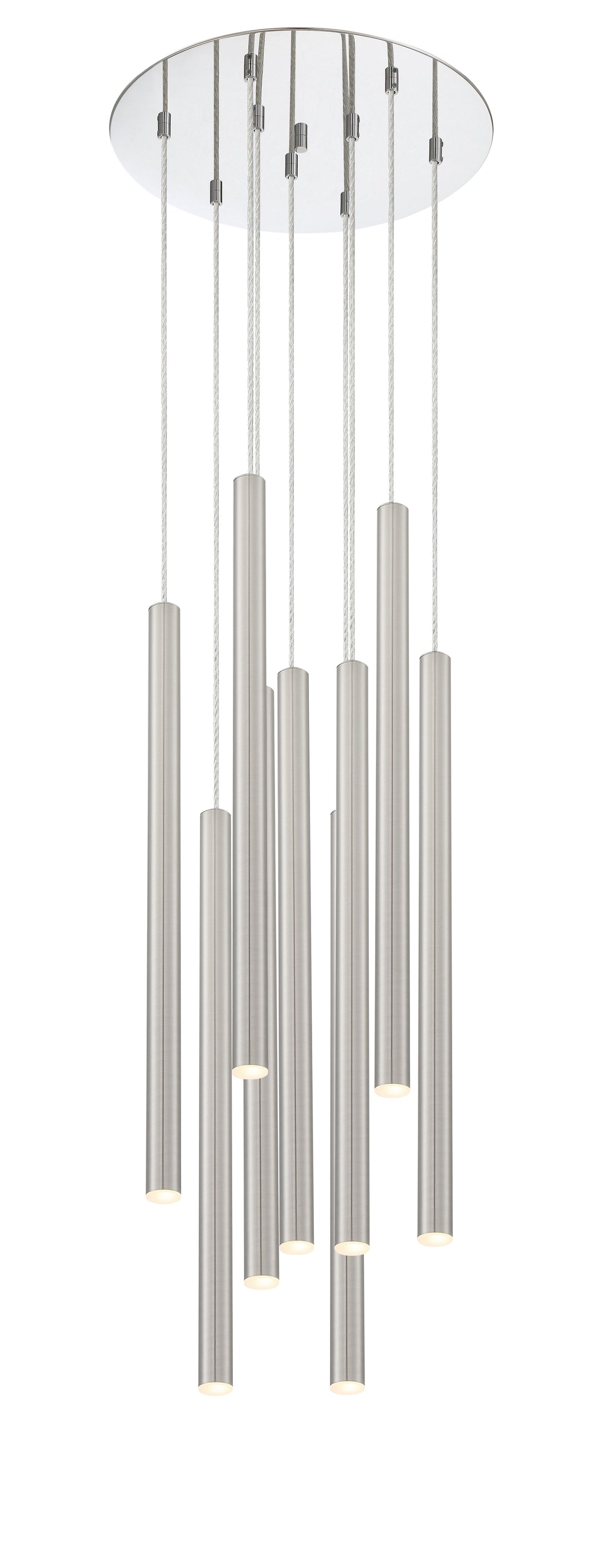 Forest - LED 9 Light Chandelier (917MP24-BN-LED-9RCH)