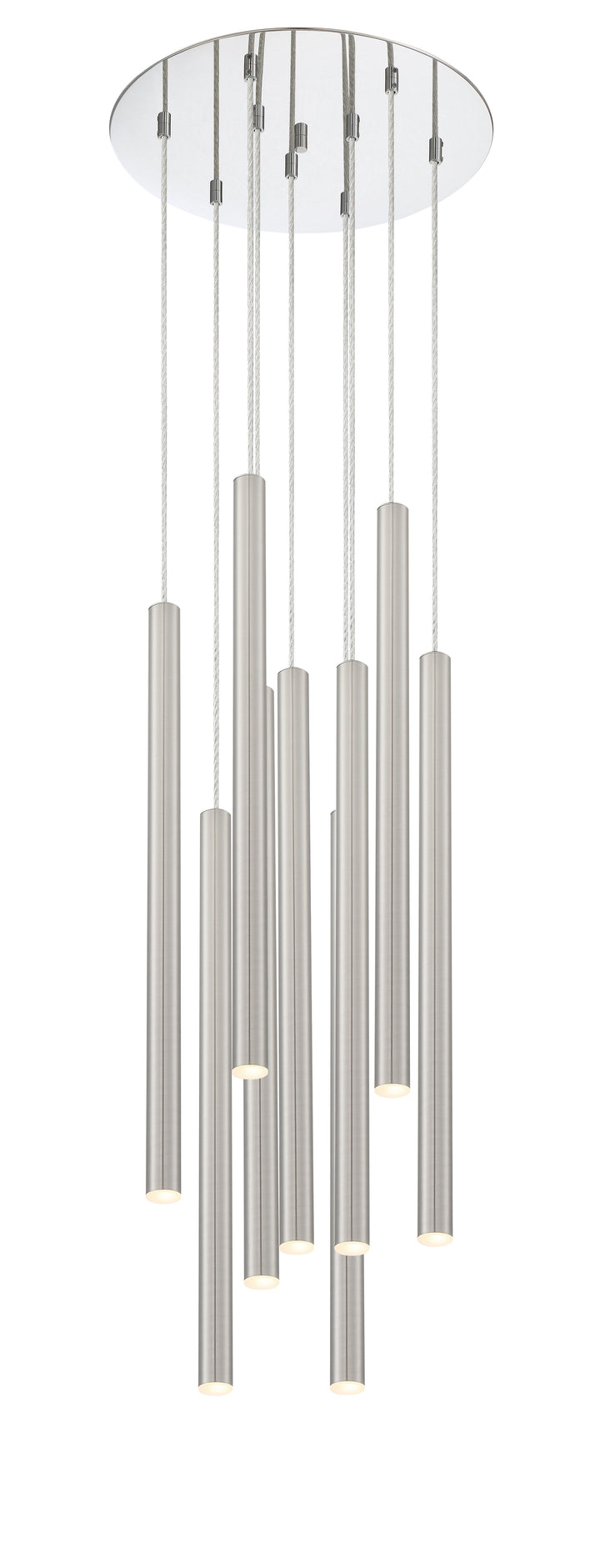 Forest - LED 9 Light Chandelier (917MP24-BN-LED-9RCH)