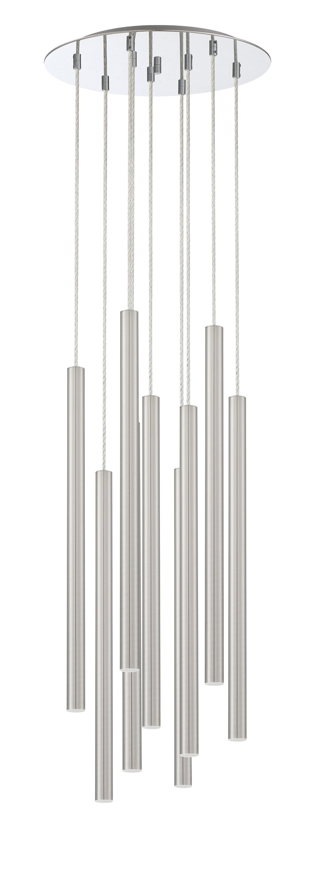 Forest - LED 9 Light Chandelier (917MP24-BN-LED-9RCH)