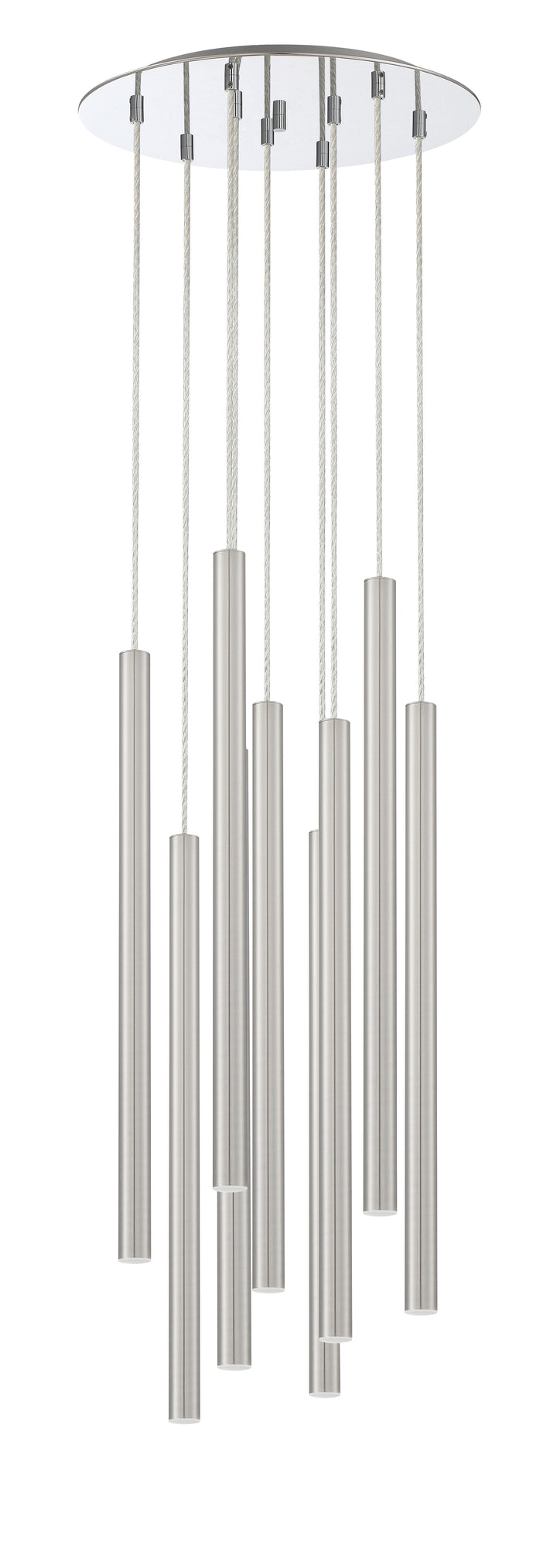 Forest - LED 9 Light Chandelier (917MP24-BN-LED-9RCH)