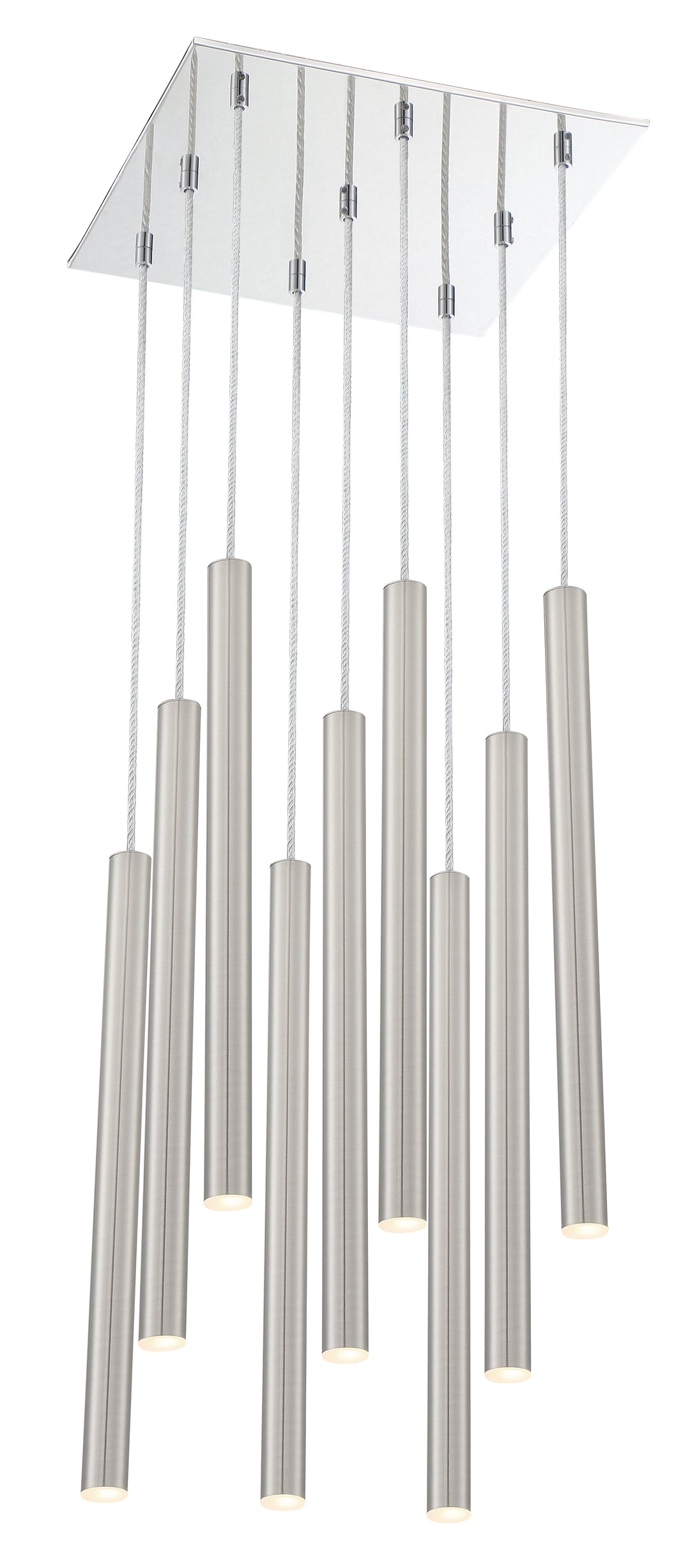 Forest - LED 9 Light Chandelier (917MP24-BN-LED-9SCH)