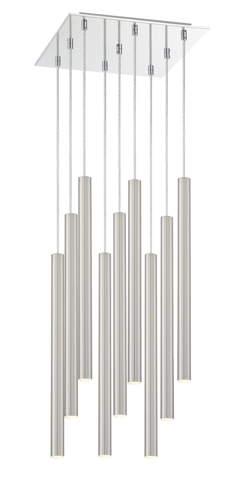 Forest - LED 9 Light Chandelier (917MP24-BN-LED-9SCH)