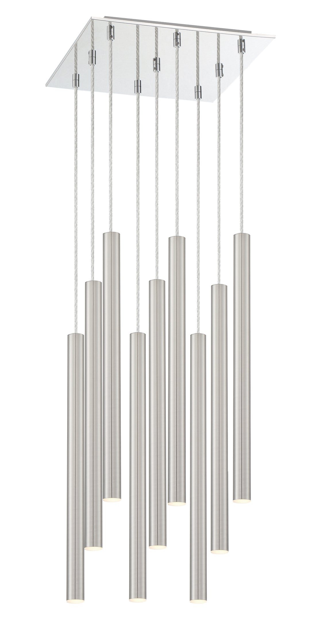 Forest - LED 9 Light Chandelier (917MP24-BN-LED-9SCH)