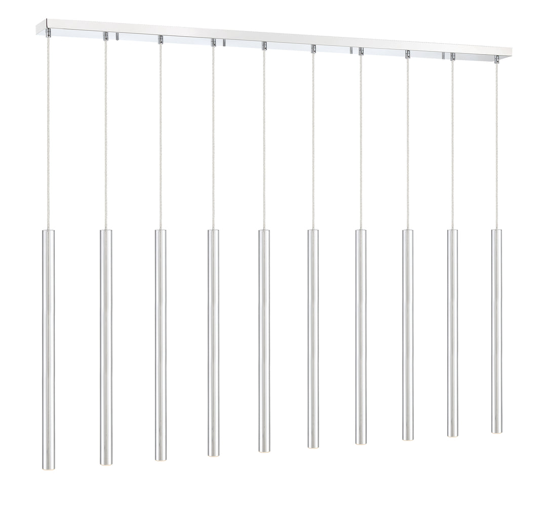 Forest - LED 10 Light Linear Chandelier (917MP24-CH-LED-10LCH)