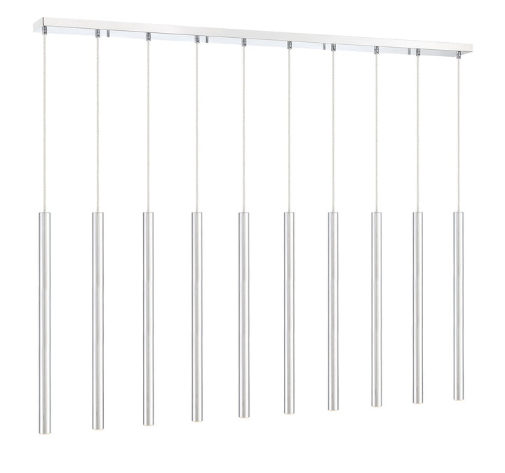 Forest - LED 10 Light Linear Chandelier (917MP24-CH-LED-10LCH)