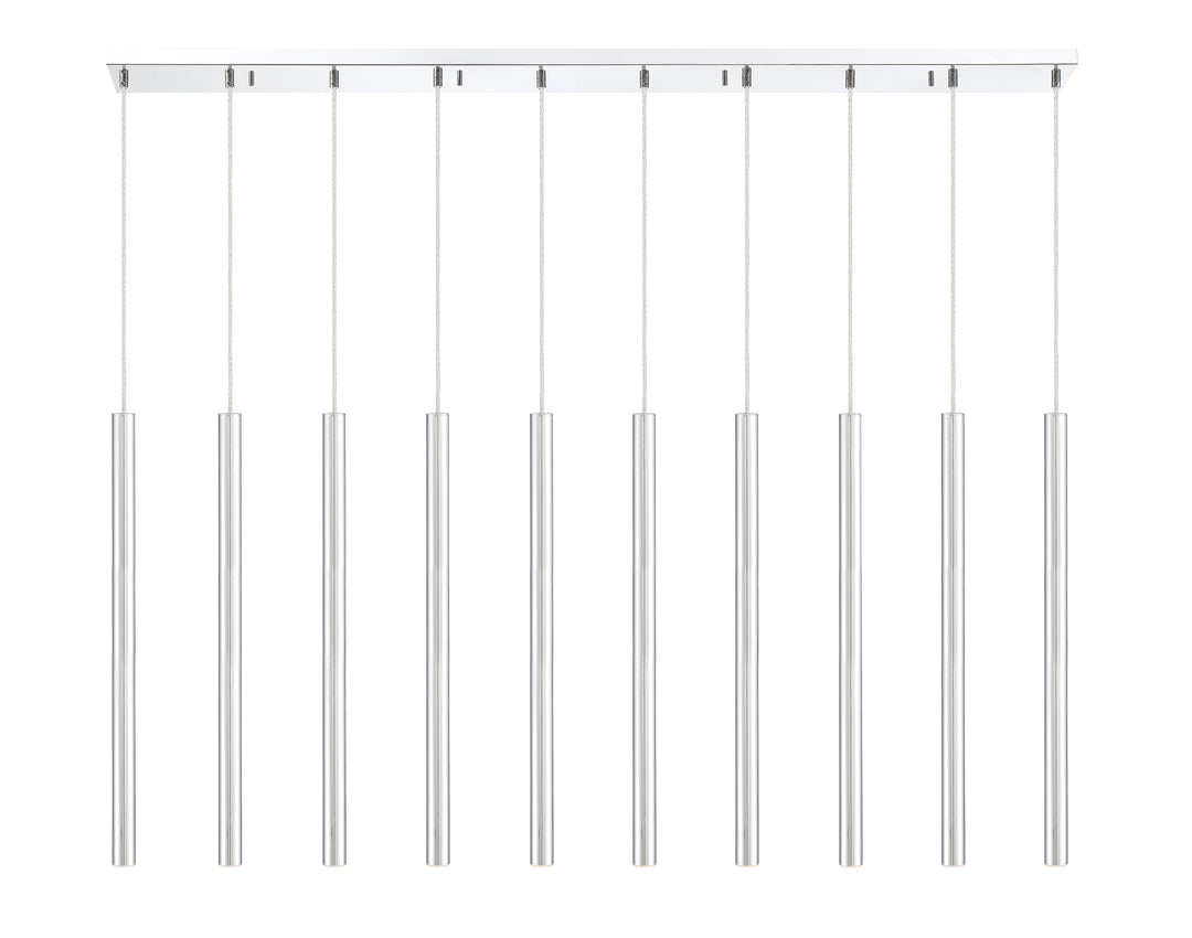Forest - LED 10 Light Linear Chandelier (917MP24-CH-LED-10LCH)