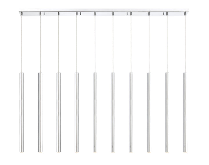 Forest - LED 10 Light Linear Chandelier (917MP24-CH-LED-10LCH)