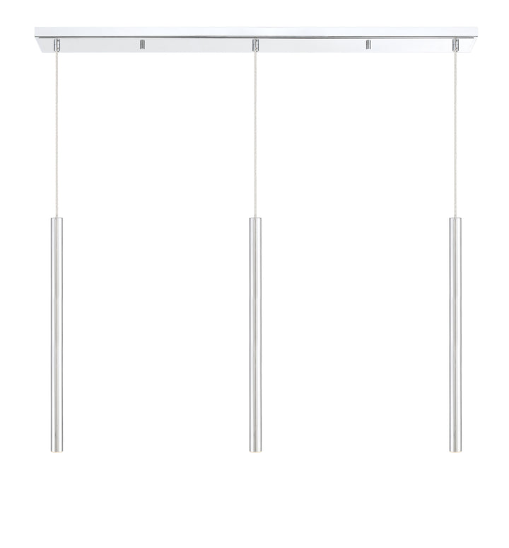 Forest - LED 3 Light Linear Chandelier (917MP24-CH-LED-3LCH)