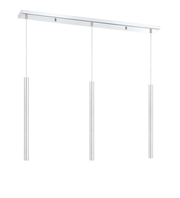 Forest - LED 3 Light Linear Chandelier (917MP24-CH-LED-3LCH)