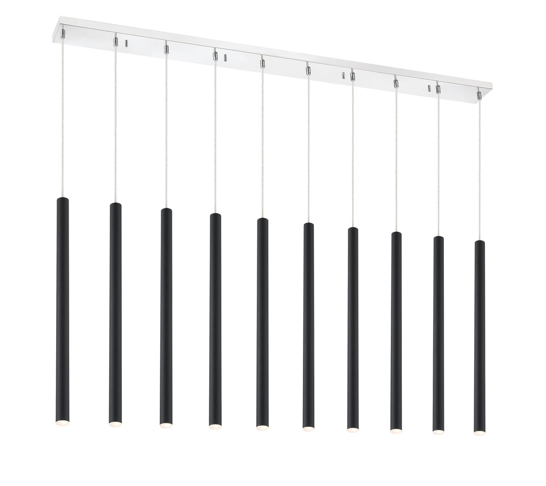 Forest - LED 10 Light Linear Chandelier (917MP24-MB-LED-10LCH)