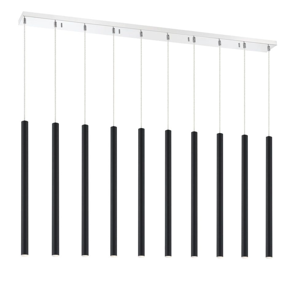 Forest - LED 10 Light Linear Chandelier (917MP24-MB-LED-10LCH)