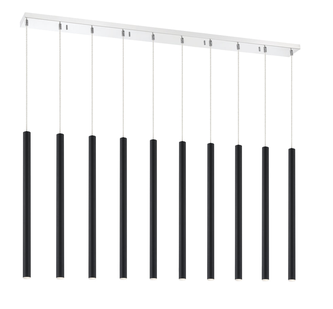 Forest - LED 10 Light Linear Chandelier (917MP24-MB-LED-10LCH)