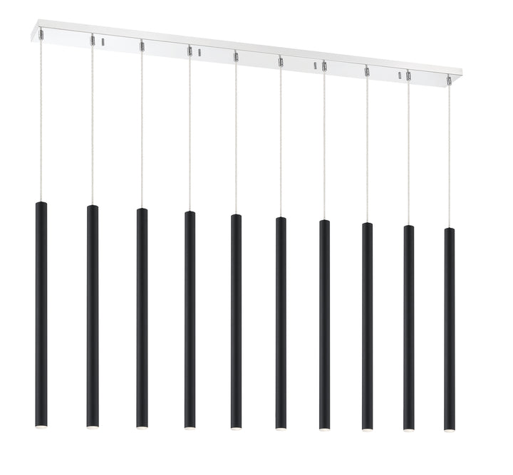 Forest - LED 10 Light Linear Chandelier (917MP24-MB-LED-10LCH)