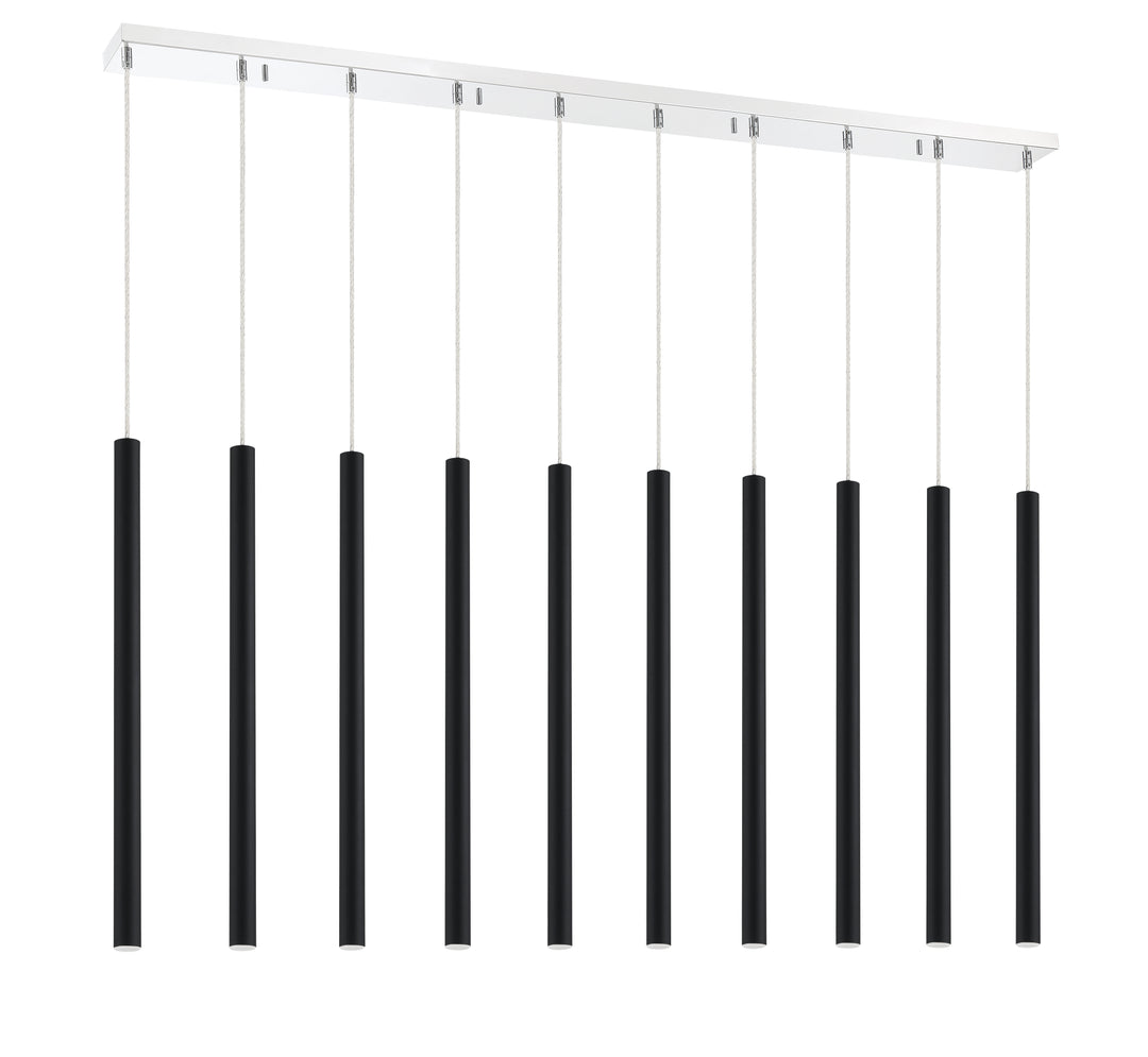Forest - LED 10 Light Linear Chandelier (917MP24-MB-LED-10LCH)