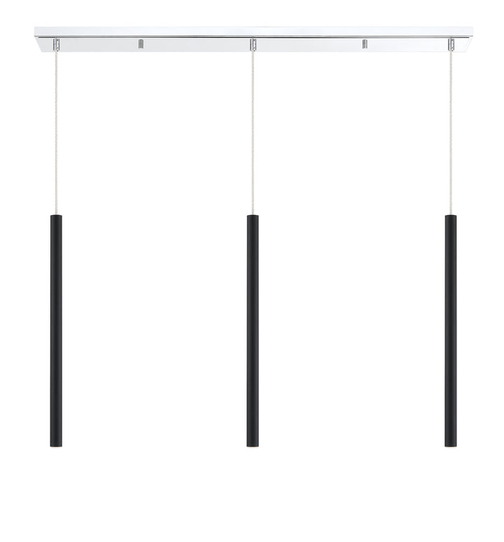 Forest - LED 3 Light Linear Chandelier (917MP24-MB-LED-3LCH)