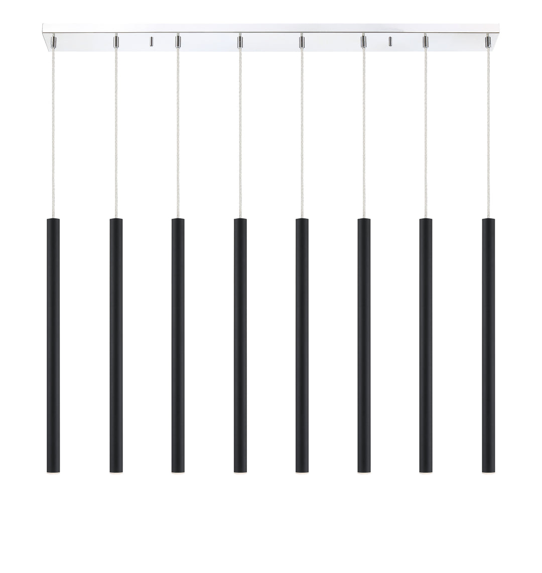 Forest - LED 8 Light Linear Chandelier (917MP24-MB-LED-8LCH)