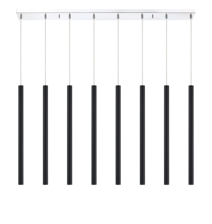 Forest - LED 8 Light Linear Chandelier (917MP24-MB-LED-8LCH)