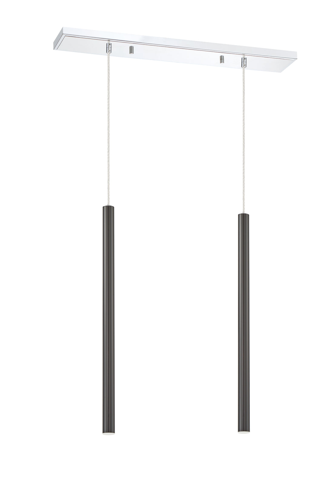 Forest - LED 2 Light Linear Chandelier (917MP24-PBL-LED-2LCH)