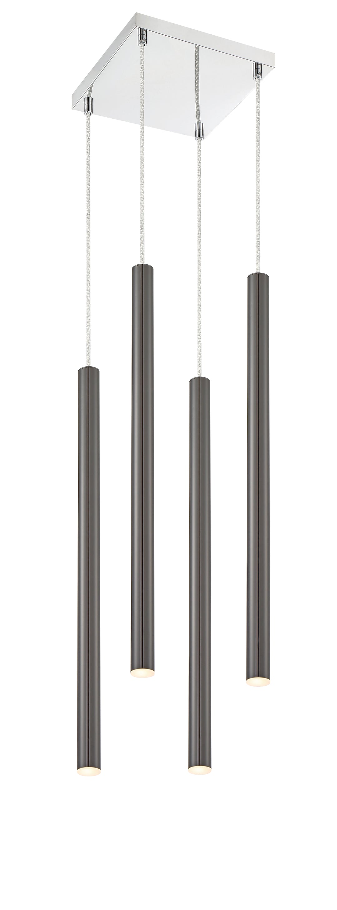 Forest - LED 4 Light Chandelier (917MP24-PBL-LED-4SCH)