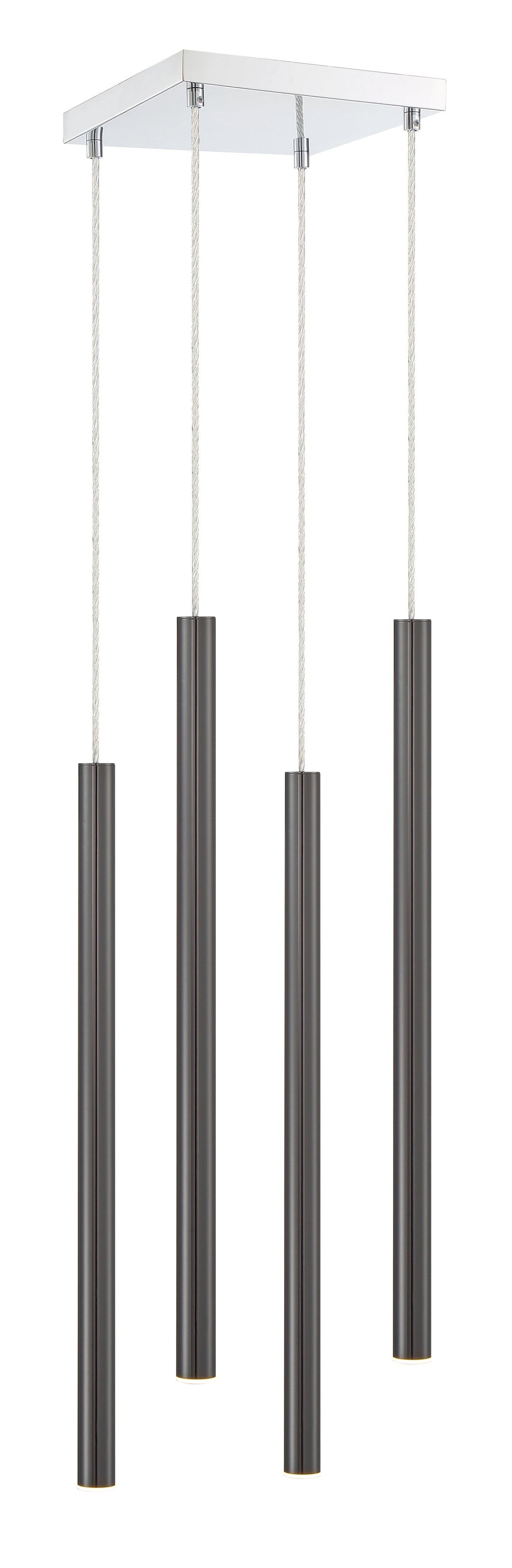 Forest - LED 4 Light Chandelier (917MP24-PBL-LED-4SCH)