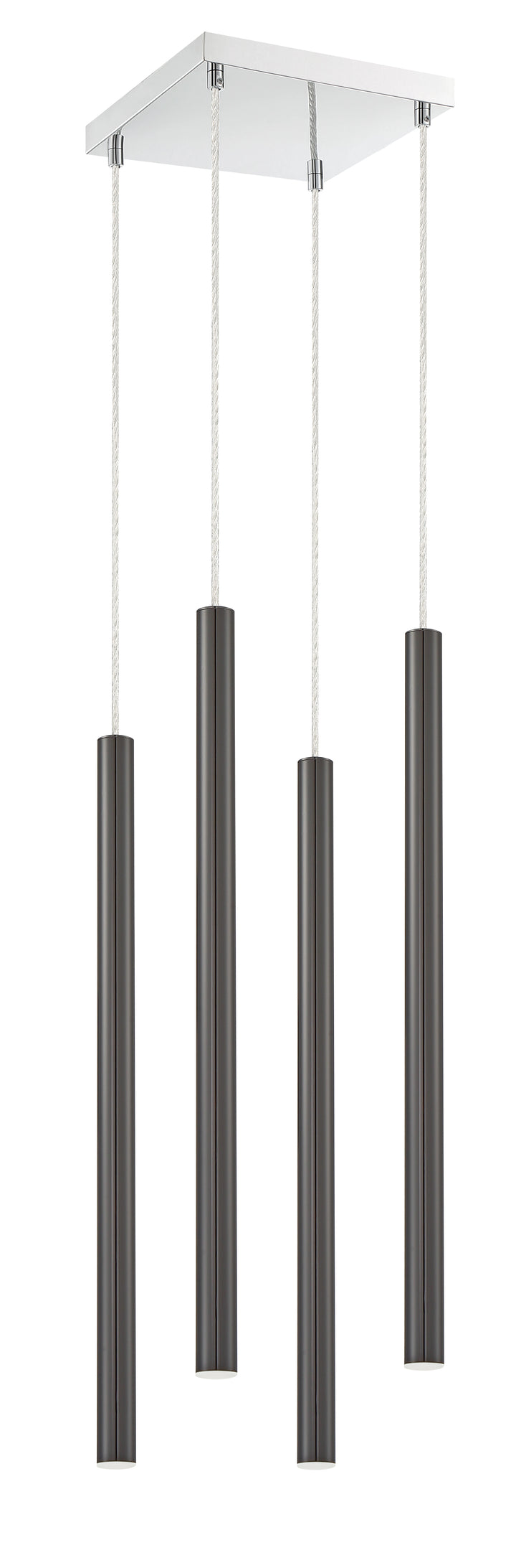 Forest - LED 4 Light Chandelier (917MP24-PBL-LED-4SCH)
