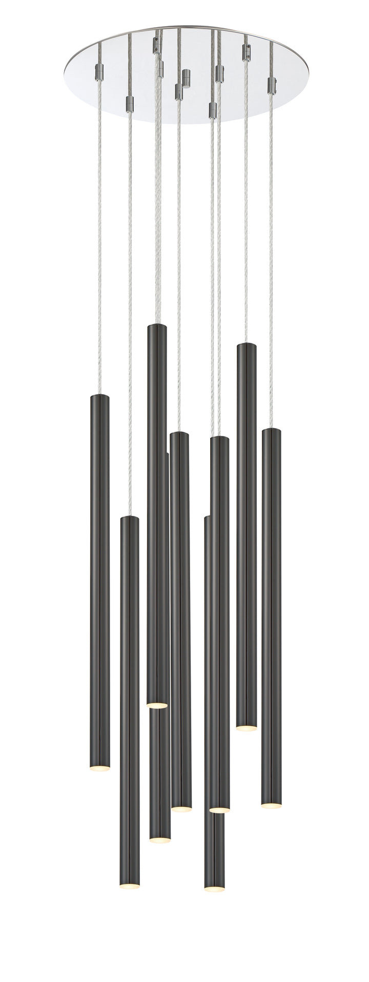 Forest - LED 9 Light Chandelier (917MP24-PBL-LED-9RCH)