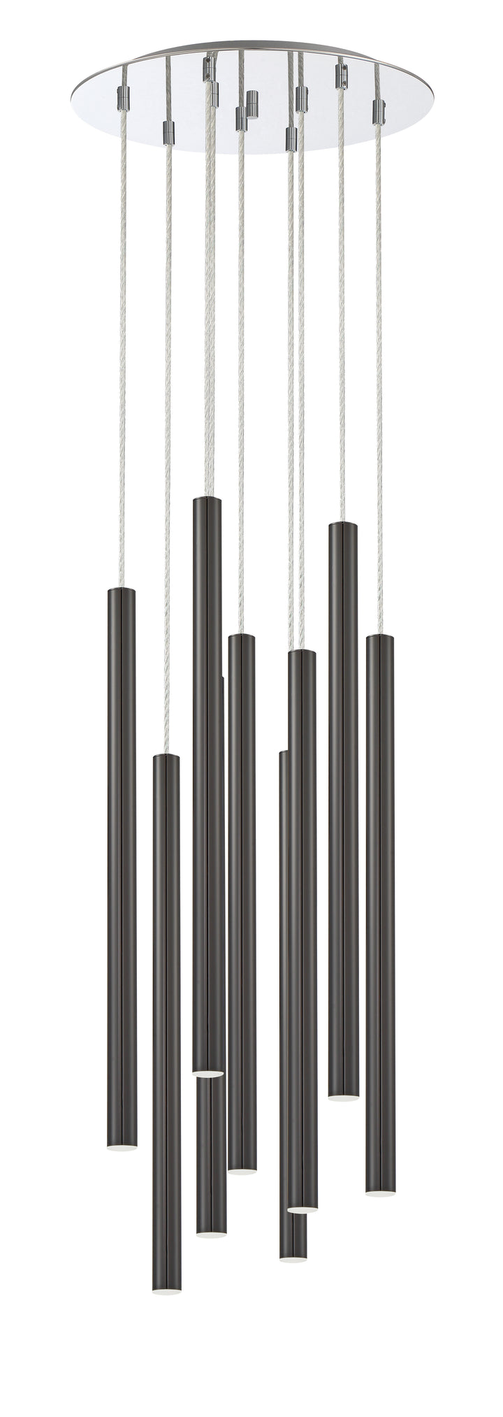Forest - LED 9 Light Chandelier (917MP24-PBL-LED-9RCH)