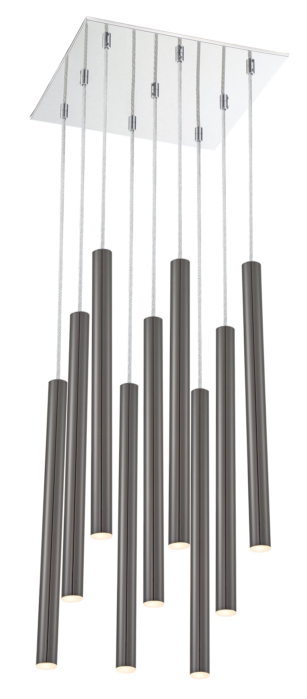 Forest - LED 9 Light Chandelier (917MP24-PBL-LED-9SCH)