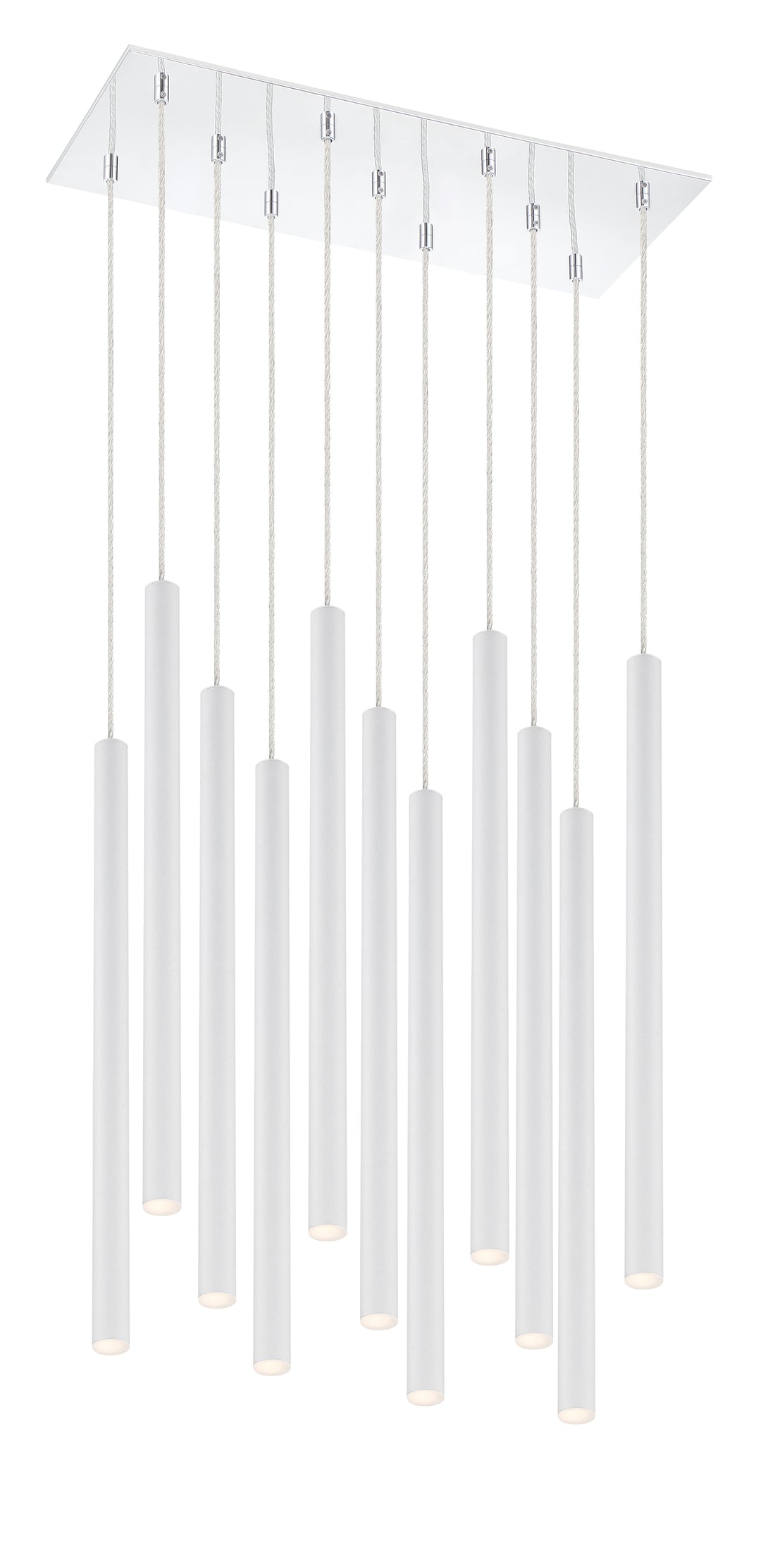 Forest - LED 11 Light Chandelier (917MP24-WH-LED-11LCH)
