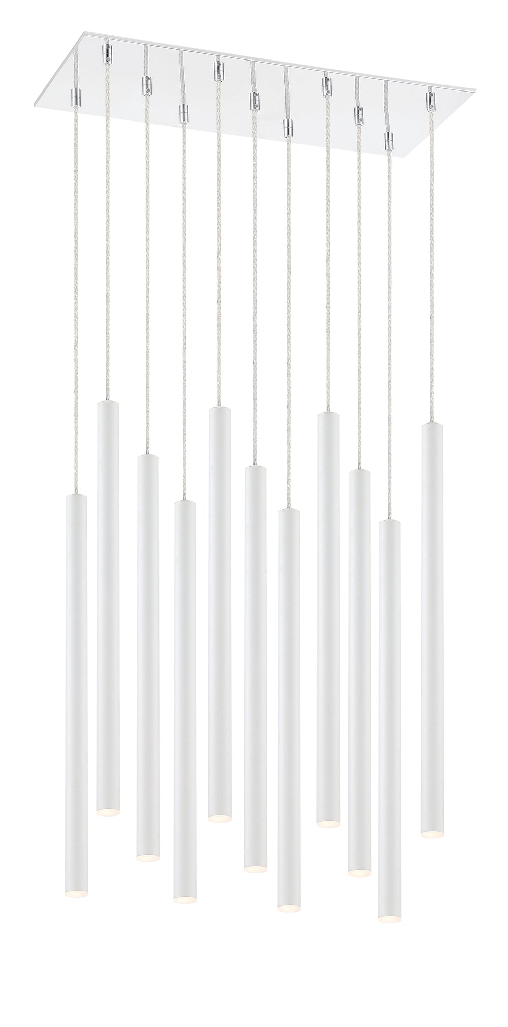 Forest - LED 11 Light Chandelier (917MP24-WH-LED-11LCH)