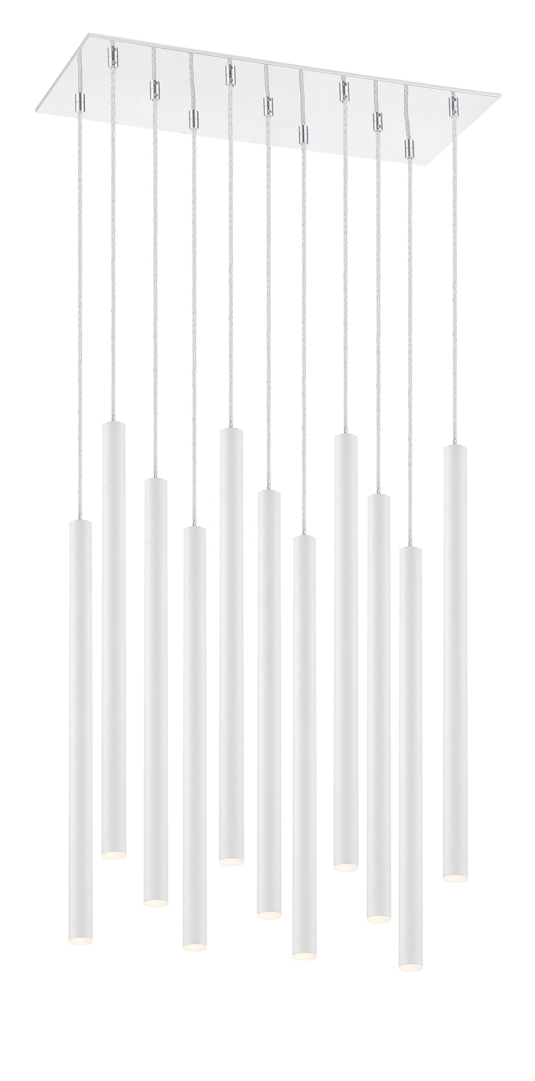Forest - LED 11 Light Chandelier (917MP24-WH-LED-11LCH)